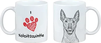 Immagine prodotto di Cane nudo messicano, Xoloitzcuintle, Xolo, Tepeizeuintli - Tazza con cane, adorabile tazza con grafica, regalo con la tua foto del marchio Art-Dog