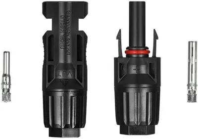 Immagine prodotto di Set di connettori solari enjoy solar® (maschio + femmina) per 4 mm² / 6 mm², IP67, connettori PV, IVA 0%.