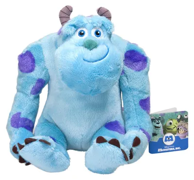 Image de Monstre et Cie : Peluche Sulley, 25 cm