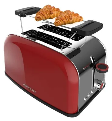 Obrázek produktu pro CECOTEC 04815 - Svislý topinkovač Toastin' time 850 Red
