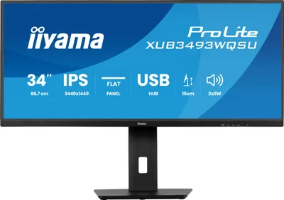 Iiyama ProLite XUB3493WQSU-B6 - LED-Monitor - 86.4 cm (34")