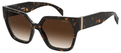 Produktbild von Levi's LV 1077/S Havana 57/17/145 Damen Sonnenbrillen