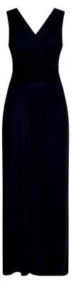 Produktbild von Vera Mont Damen Abendkleid mit V-Ausschnitt 36, Night Sky