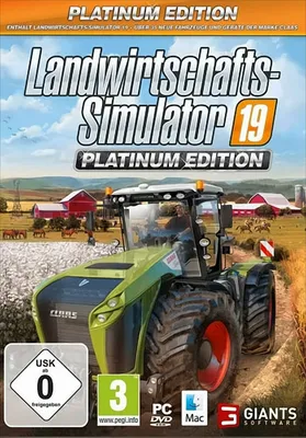 Produktbild von Focus Entertainment Farming Simulator 19 - Édition Platinum, PC, Multiplayer-Modus, E (Jeder), Physische Medien
