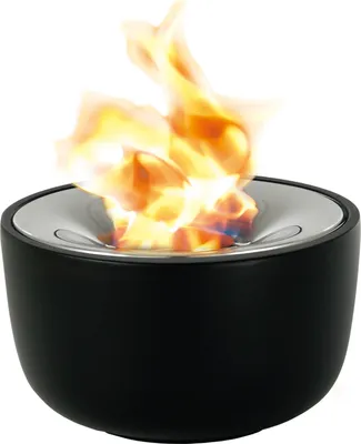 Productafbeelding van Blomus Gelfeuerplaats FUOCO, combinatie van keramiek en roestvrij staal, 18 cm
