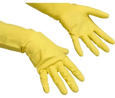 Productafbeelding van Rubberen handschoenen, maat XL, 1 paar