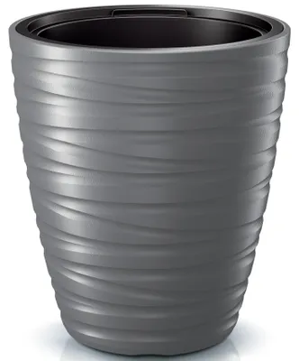 Produktbild von Prosperplast Pflanzentopf Amazing - Kunststoff - steingrau - D37 cm