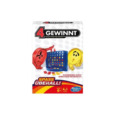 Produktbild von Hasbro 4 gewinnt Kompakt