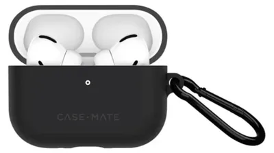 Image de Étui de protection "Tough" pour AirPods Pro 3, avec mousqueton, résistant aux chocs, couleur noire