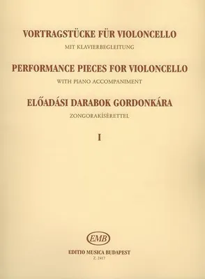 Produktbild von Vortragsstücke Band 1 fürVioloncello und Klavier
