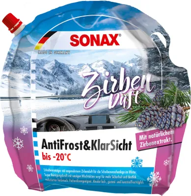 Produktbild von SONAX AntiFrost + KlarSicht bis -20°C Zirbe 3 L