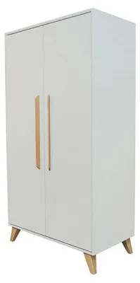 Image de IKID Armoire LAZZIO 2portes bois-blanc