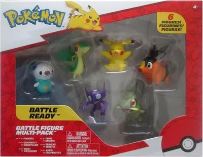 Zdjęcie produktu dla Figurka Pokemon Battle Multi-Pack Battle Ready 6 szt