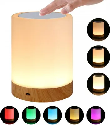 Zdjęcie produktu dla Lampka Techly bezprzewodowa RGB dotykowa