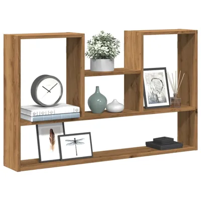 Produktbild von Möbel Wandregal Artisan-Eiche 99x15x60 cm Holzwerkstoff - Wandregale &28253