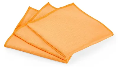 Produktbild von Mikrofasertücher für Gläser | 3er Set 40x40 cm | Geschirrtücher und Fenstertücher streifenfrei | Glaspoliertücher
