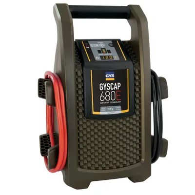 Obrázek produktu pro Systém rychlého startu GYS Gyscap 680E 026773 Pomocný startovací proud (12 V)=1600 A Kondenzátorová technologie (bez baterie), ukazatel stavu nabití (026773)