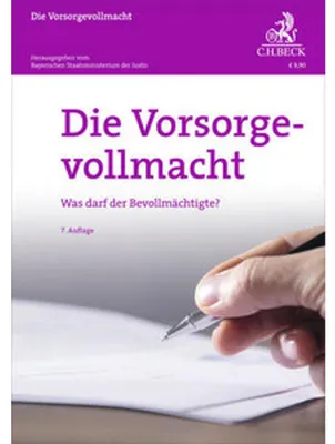 Produktbild von Die Vorsorgevollmacht