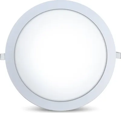 Produktbild von 24W LED Panel Einbaustrahler Spot Einbauleuchte Kaltweiß 1850 Lumen Deckenleuchte Ø280mm Lochmaß Rund