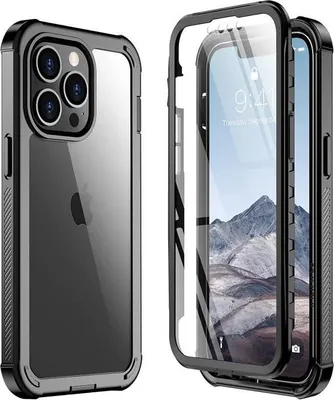Obrázek produktu pro Pouzdro kompatibilní s iPhone 13 Pro Max (6,7 palce): komplexní ochrana s nárazuvzdornou ochrannou fólií na displej