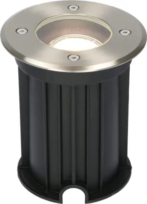 Image de HOFTRONIC - Spot LED au sol rond 4W 345lm 4000K IP67 GU10 inox dimmable