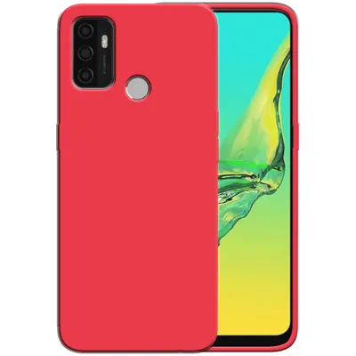Zdjęcie produktu dla Etui silikonowe Smartphonics do OPPO A53 2020 z miękkim wnętrzem - czerwone