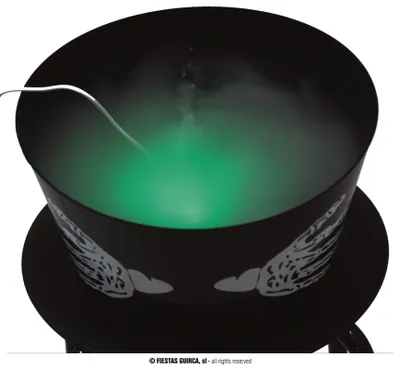 Obrázek produktu pro Výrobník mlhy s LED barevným světlem - Halloween