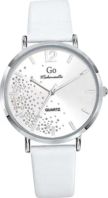 Immagine prodotto di Girl Only orologio da polso da donna analogico bianco Mademoiselle cinturino in pelle D2UGO699354