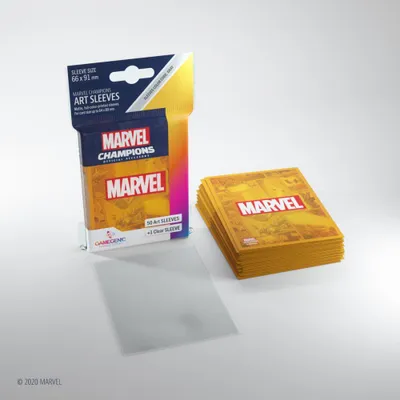 Produktbild von Marvel Champions Art Sleeves - Marvel Orange