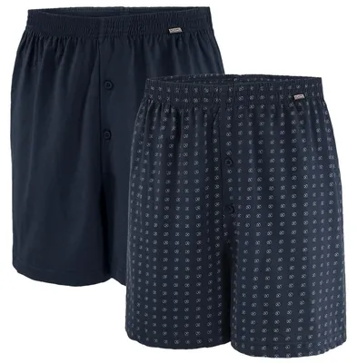 Produktbild von Boxershorts Übergröße 2er Pack dunkelblau Adamo