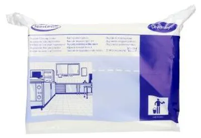 Produktbild von 6x Suma Lavette Reinigungstücher, weiß, Wisch- und Spültuch, waschbar | Packung (25 Tücher)