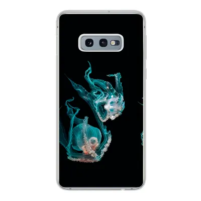 Produktbild von MuchoWow® Handyhülle Schutzhülle Hülle für Samsung Galaxy S10e Quallen - Meerestiere - Schwarz Silikon Softcase Handy Hülle - Handy