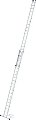Produktbild von Günzburger Steigtechnik Sprossen-Seilzugleiter 2tlg. mit Standard-Traverse 2 x 21 Sprossen - 011721