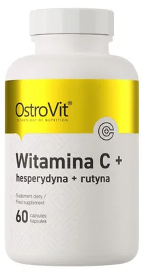 Image de Ostrovit Vitamine C + Hespéridine + Rutine (60 gélules) 5903933902289XXA