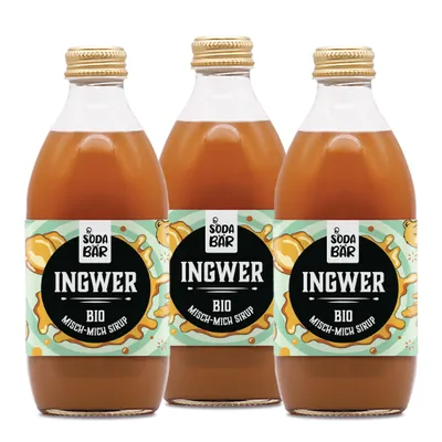 Produktbild von Ingwer Sirup 3er Set