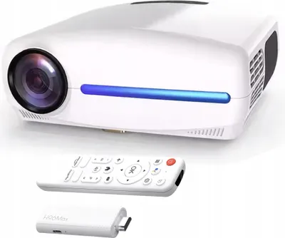 Produktbild von Led Projektor 1080P 30000Lm Mit Android Tv Und Automatischer Trapezkorrektur + Wi-Fi