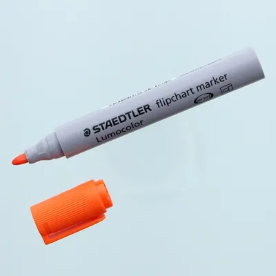 Image de STAEDTLER Marqueur pour flipchart Lumocolor orange