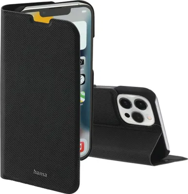 Image de Booklet Slim Pro Noir pour Apple iPhone 13 Pro Max