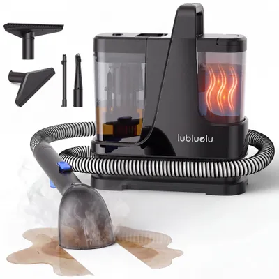 Produktbild von Lubluelu V9 Polsterreinigungsgerät Waschsauger mit Dampffunktion, 60 °C Warmwasser, 16500Pa, 1250W Nasssaugerfür Sofa Auto Teppiche Selbstreinigung