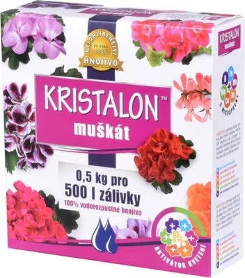 Obrázek produktu pro Vodorozpustné hnojivo Kristalon - Muškát 0,5 kg -