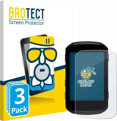 Produktbild von 3x BROTECT Entspiegelungs Schutzglas für Garmin Edge 850 / 550 Schutzfolie Panzer Folie Glas Display Schutz matt