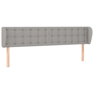 Zdjęcie produktu dla VidaXL 3117600, Jasny Szary, Poliester, Drewno, 2030 mm, 78 cm, 88 cm, 230 mm