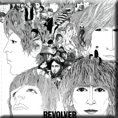 Produktbild von Die Beatles - Revolver Kühlschrank Magnet