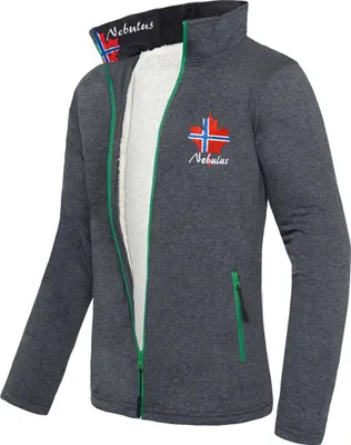 Zdjęcie produktu dla Kurtka polarowa Nebulus z pluszowym futerkiem GAP men, ciepła kurtka polarowa, z długim zamkiem błyskawicznym, P2312 - Men, navy, M