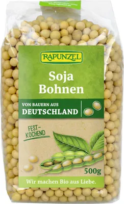 Produktbild von Rapunzel Sojabohnen (6x500g)