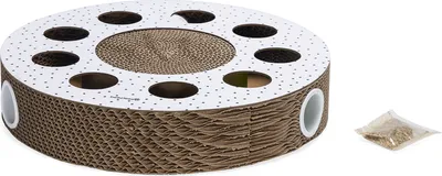 Produktbild von Beeztees Kratzspielzeug Hide Karton - 35x35x7 cm