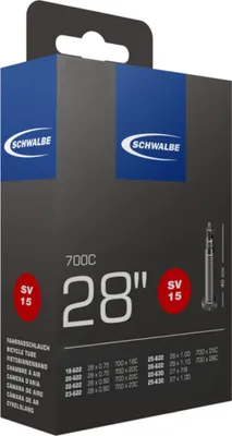 Produktbild von Schwalbe Tube 18 - 28 mm Fahrradschlauch 40.0 Sclaverandventil