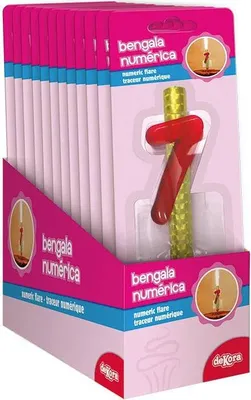 Obrázek produktu pro Dortová fontána s číslem 7