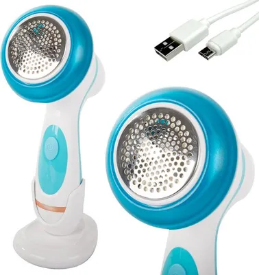 Obrázek produktu pro Verk 27015 Odstraňovač žmolků USB, modrá