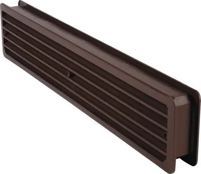 Produktbild von Rotheigner Türgitter Kunststoff braun 448 mm x 92 mm
